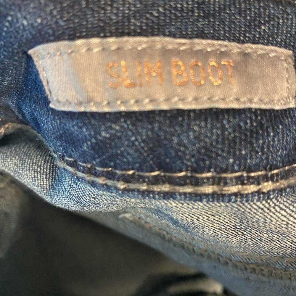 Melissa McCarthy Seven7 Women's Blue Boot Cut Jeans - Picture 8 of 8